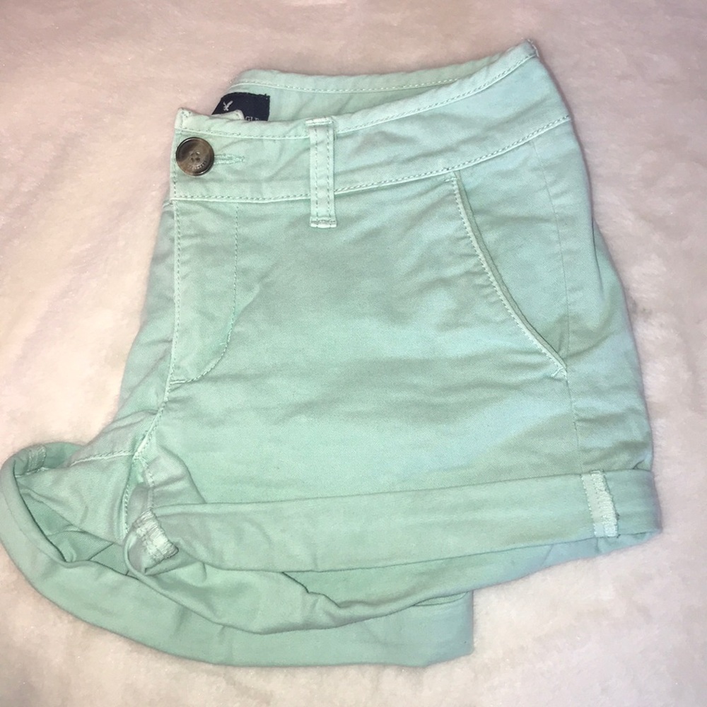 Teal American Eagle shorts